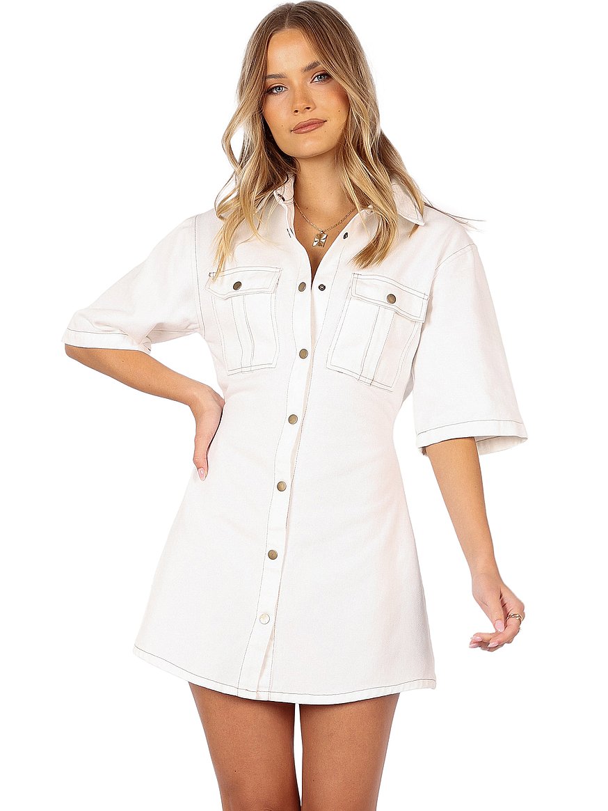 Hailey Denim Mini Dress