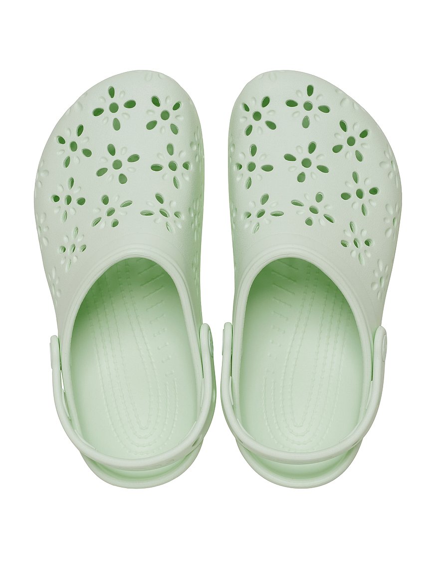 Classic Floral Cut-Out Clog