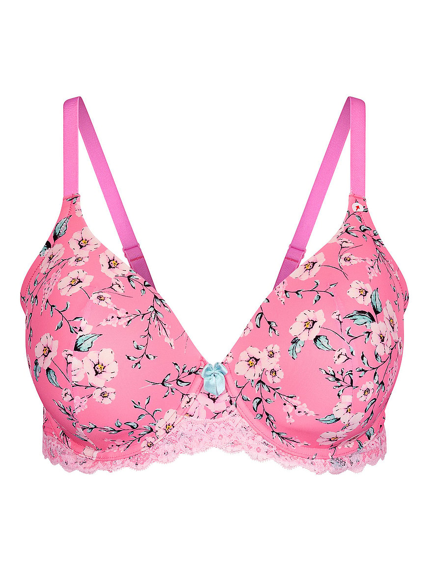 Buy Nare Lightly Lined Demi Bra, Blooming Love - Order Bras online
