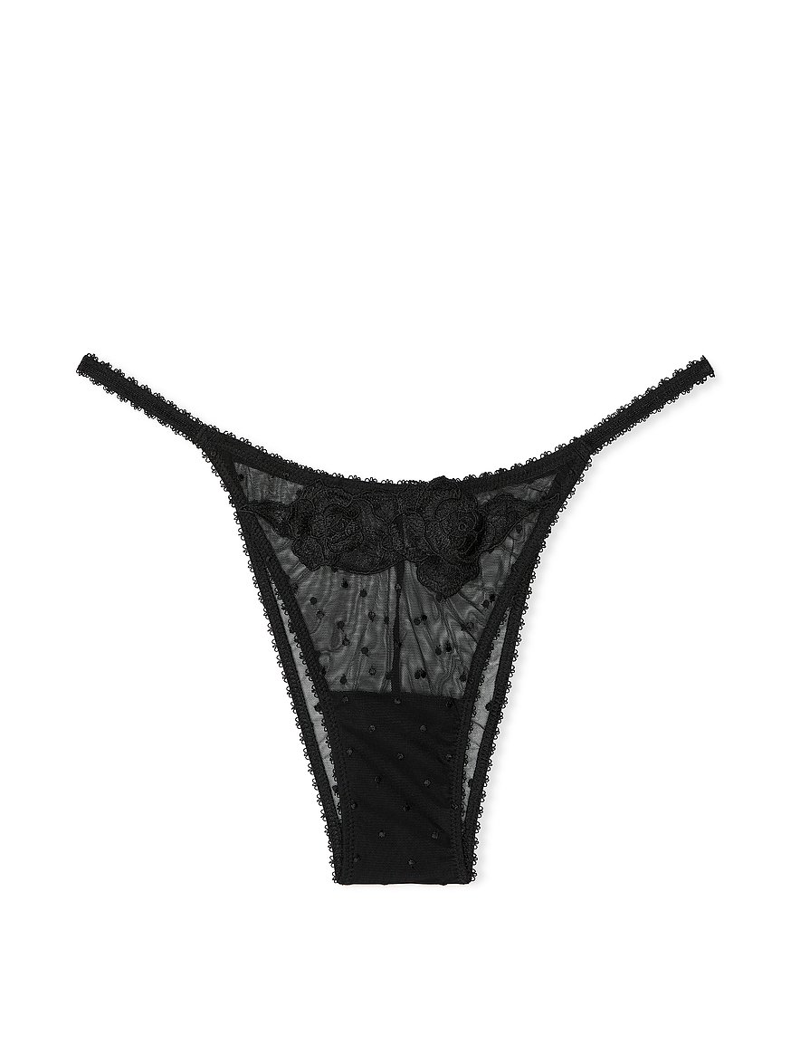 Sheer Rose Brazilian Panty