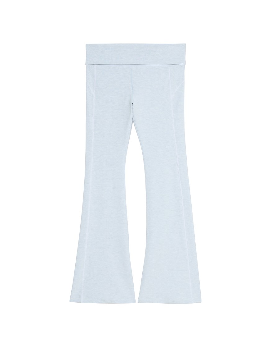 All-Day Cotton Foldover Flare Leggings