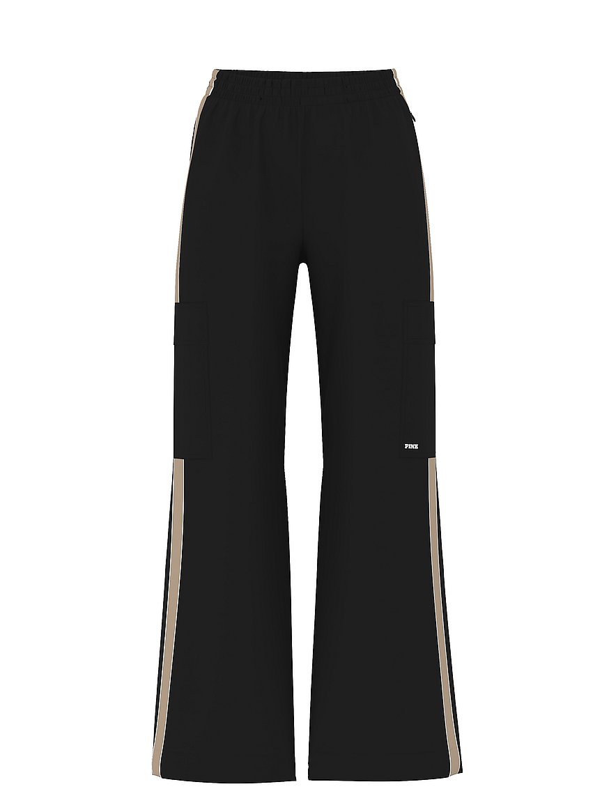 Tech Woven Wide-Leg Pants