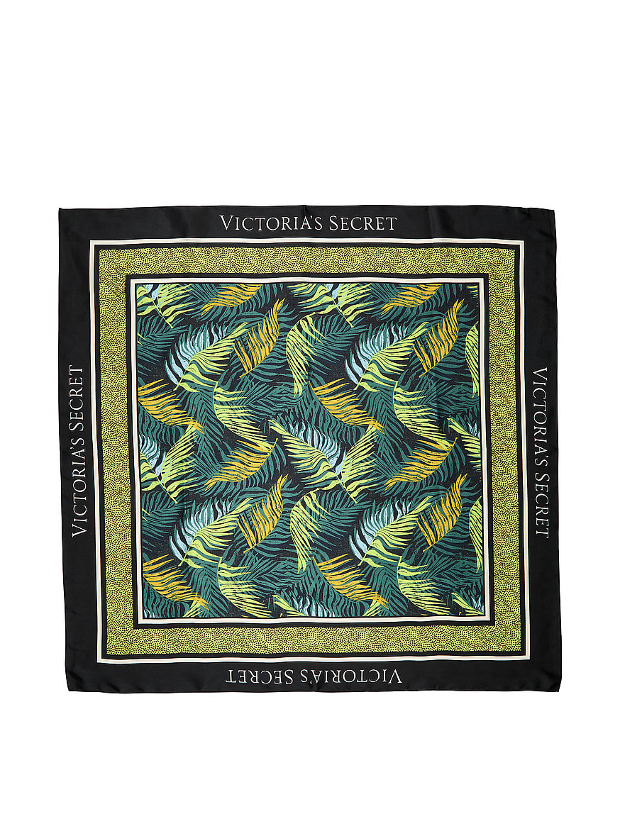 ブランケットスカーフ Victoria's Secret HS Buy Satin Scarf, Palm - Order Cold Weather online - Victoria's Secret