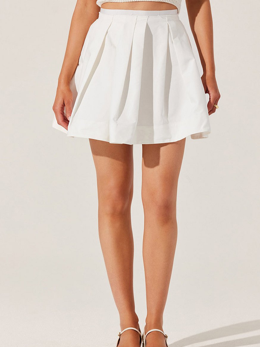 Buy Antheia Skirt, White - Order Bottoms online - Victoria's Secret US
