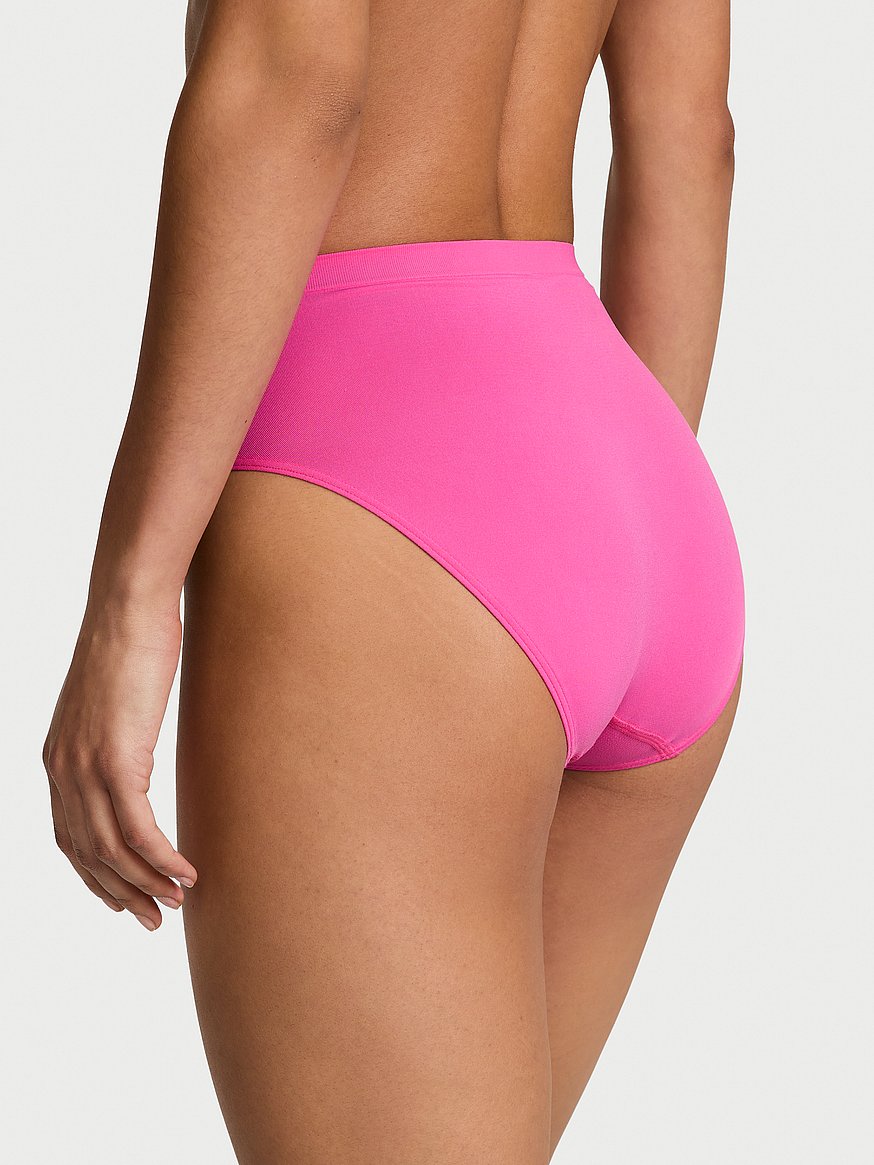 Seamless High-Leg Brief Panty