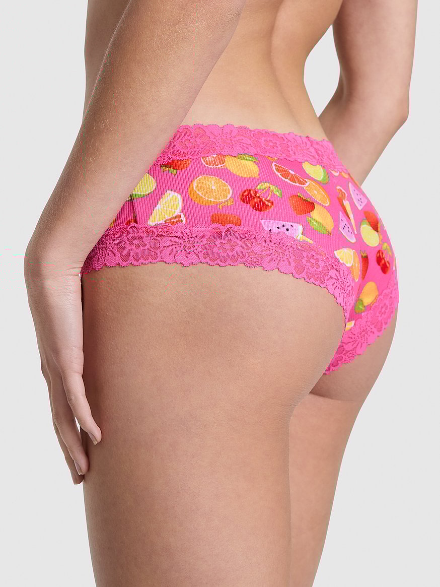 Wink Lace-Trim Cheeky Panty