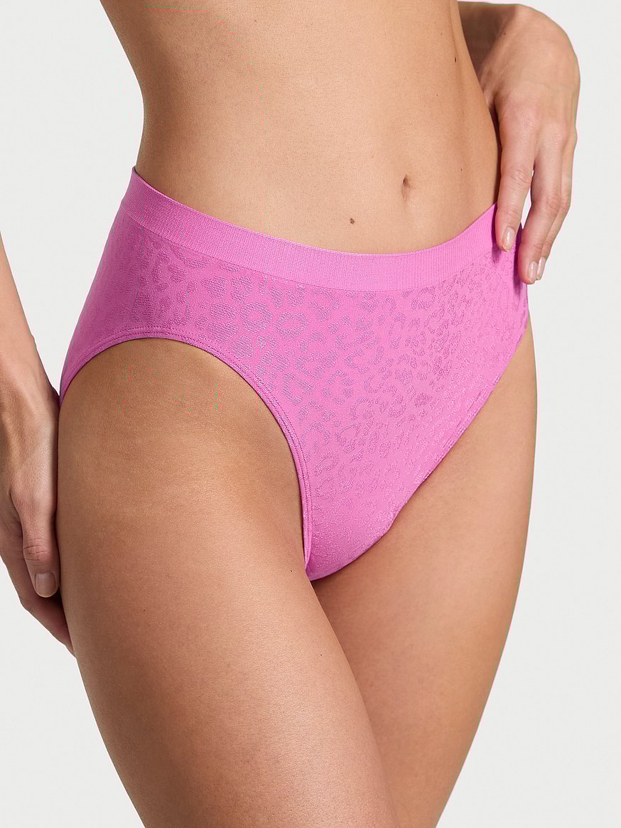 Seamless High-Leg Brief Panty