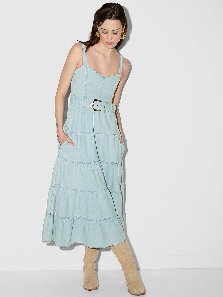 Buy Lainey Midi Dress, Dew Drop - Order Dresses online - Victoria's Secret US Buy Lainey Midi Dress, Dew Drop - Order Dresses online - Victoria's Secret US