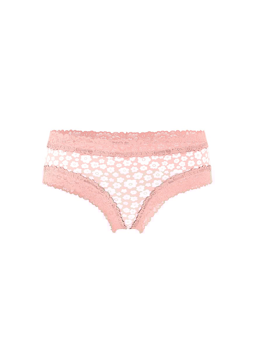 Wink Lace-Trim Cheeky Panty