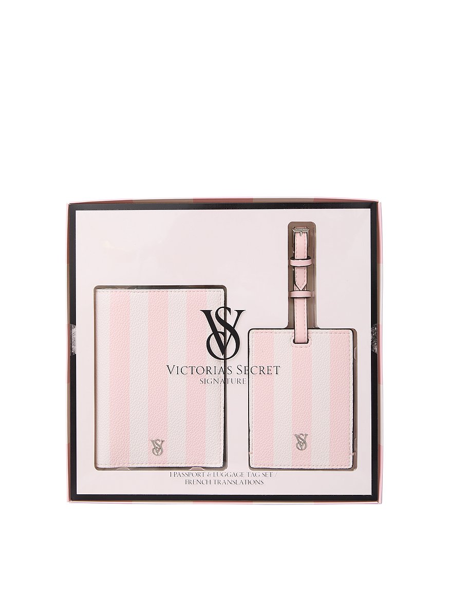 Buy Passport Case & Luggage Tag Travel Set, Heritage Stripe