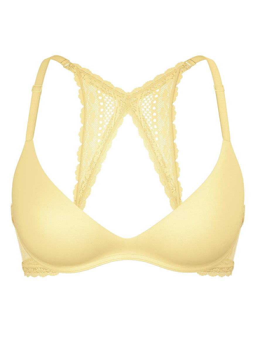 Sexy Tee Daisy Lace Wireless Push-Up Bra