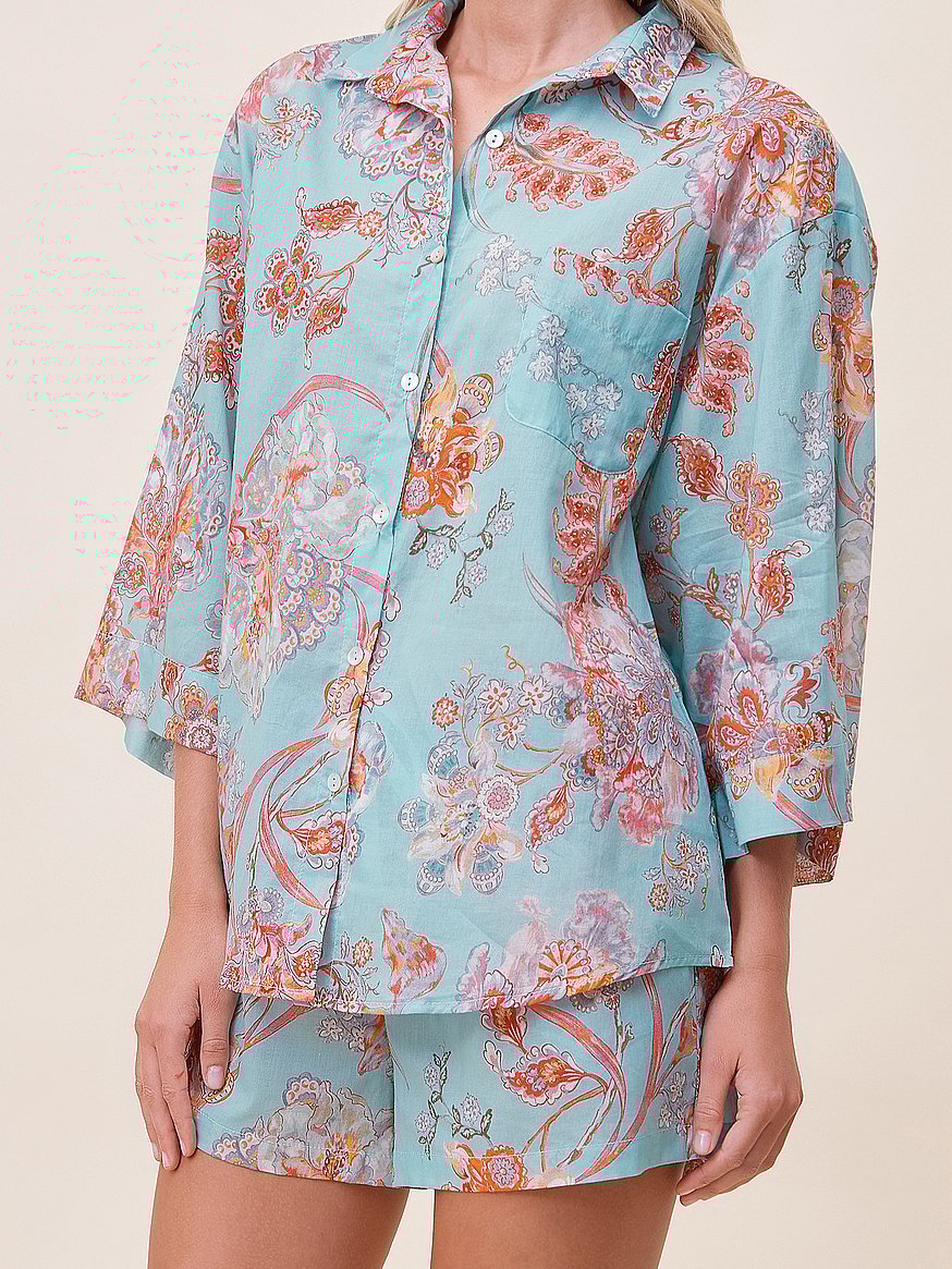 Coco Flowy Boxer Pajama Set