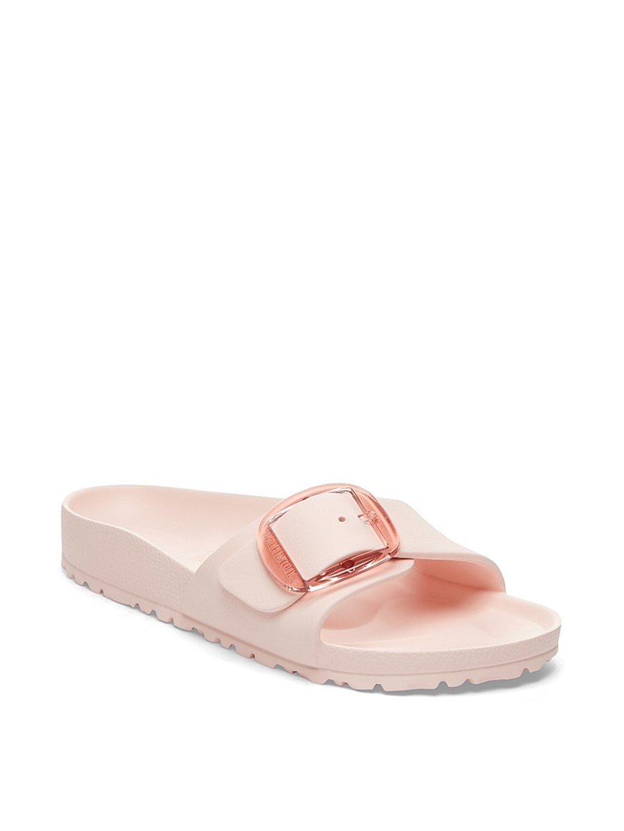 シューズ・サンダルその他 Birkenstock Pink Madrid Big Buckle EVA slipper Buy Madrid EVA Big Buckle Sandals, Light Rose - Order Shoes