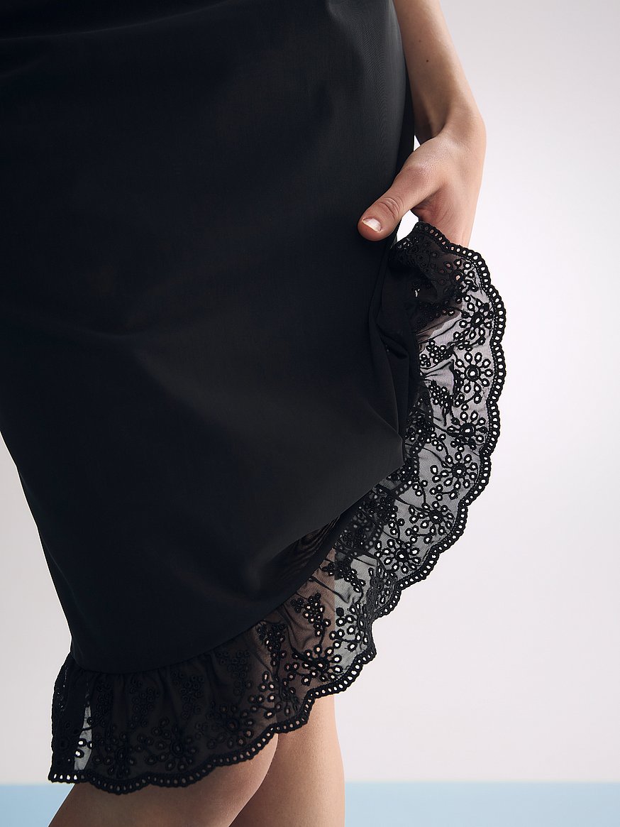 Victoria's Secret Atelier X Altuzarra Mesh Flounce Dress - Black Victoria's Secret Atelier X Altuzarra Mesh Flounce Dress - Black