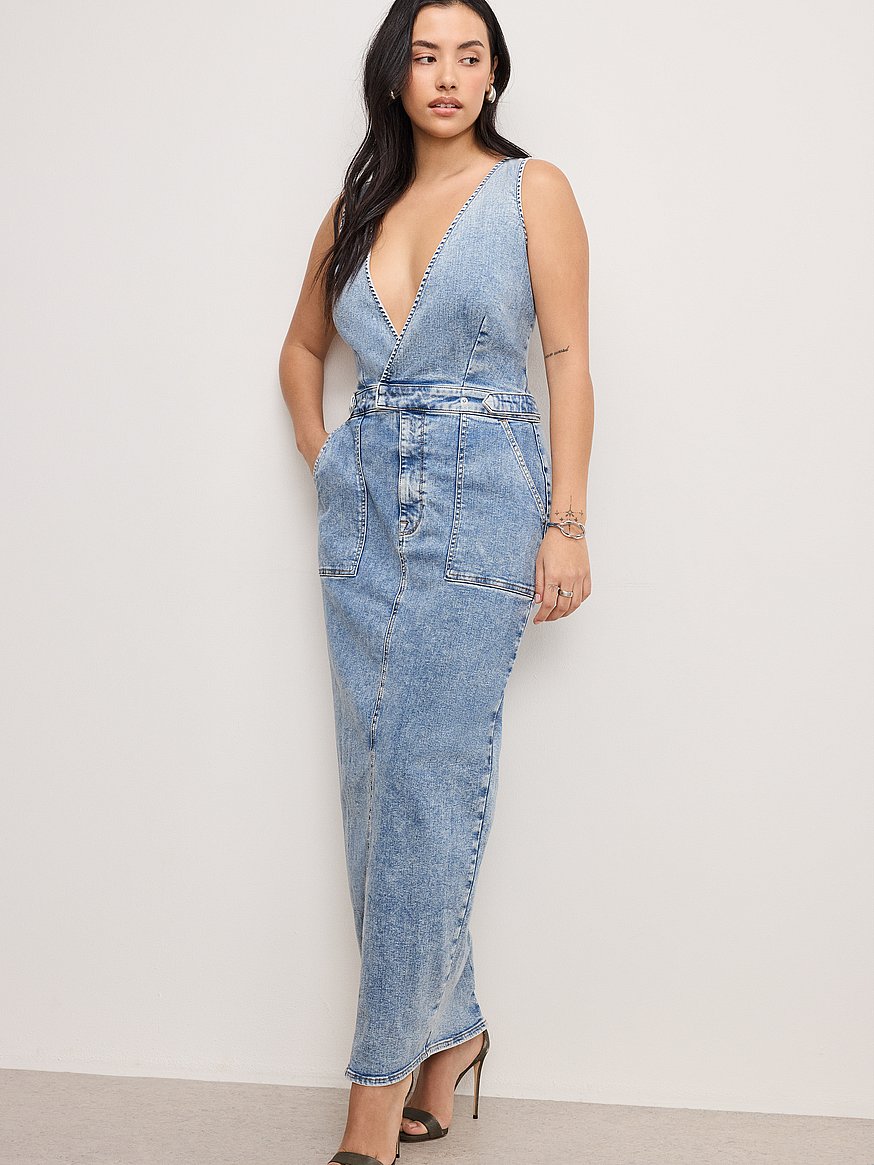 good american fit for success maxi dress Fit for Success Maxi Dress Good American