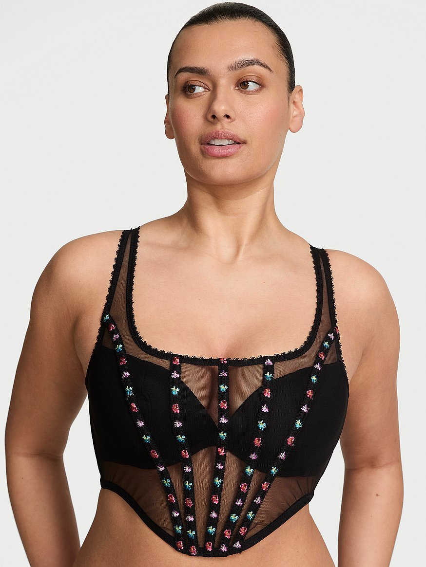 Reggiseno morbido imbottito in pizzo - Rosso scuro - DONNA | H&M IT