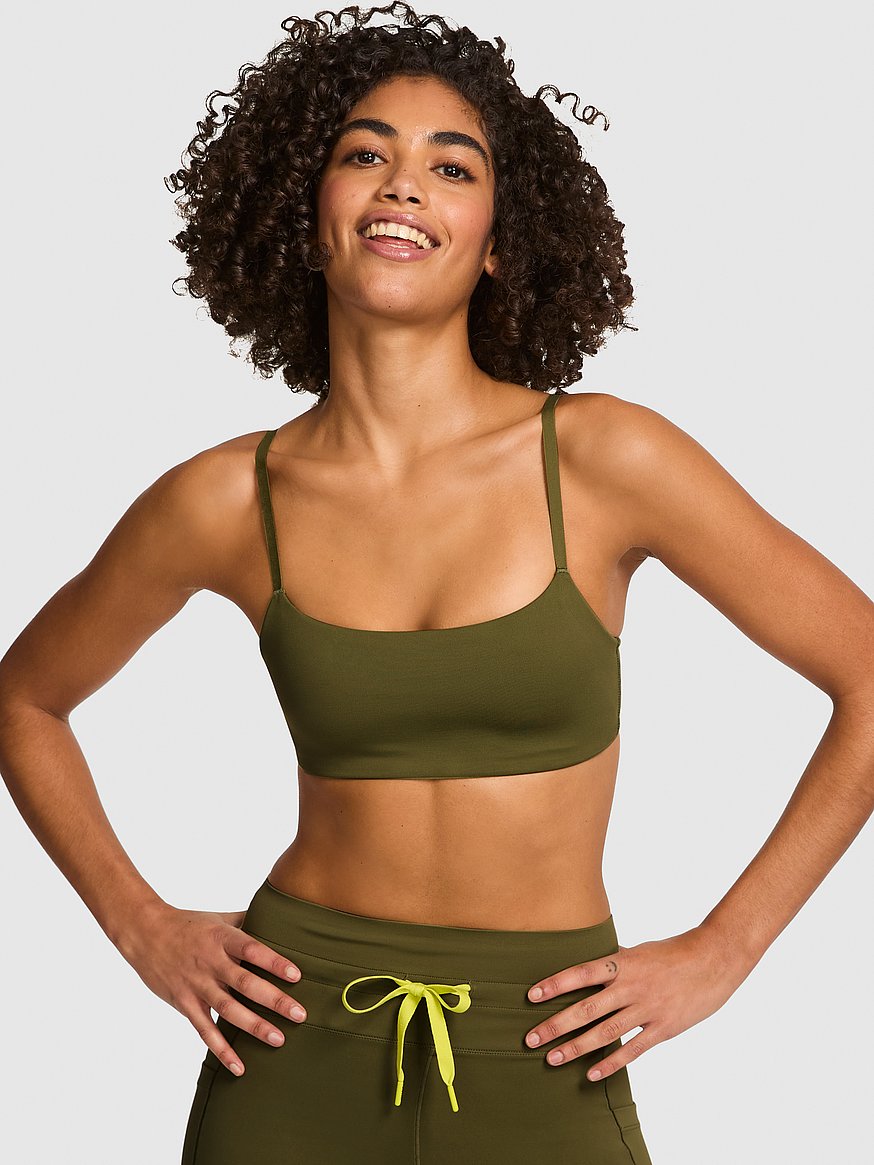 Relay Square-Neck Sports Bra