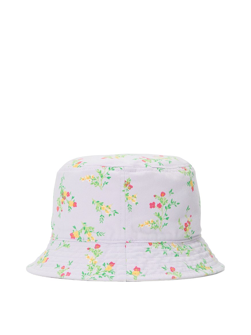 Buy Reversible Floral Bucket Hat, Purple Whisper Floral  display picture 3