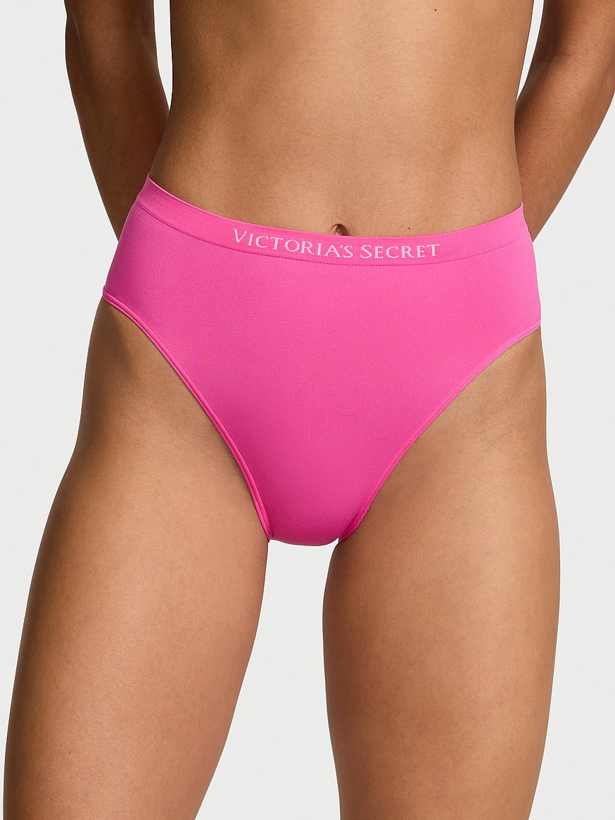 Seamless High-Leg Brief Panty