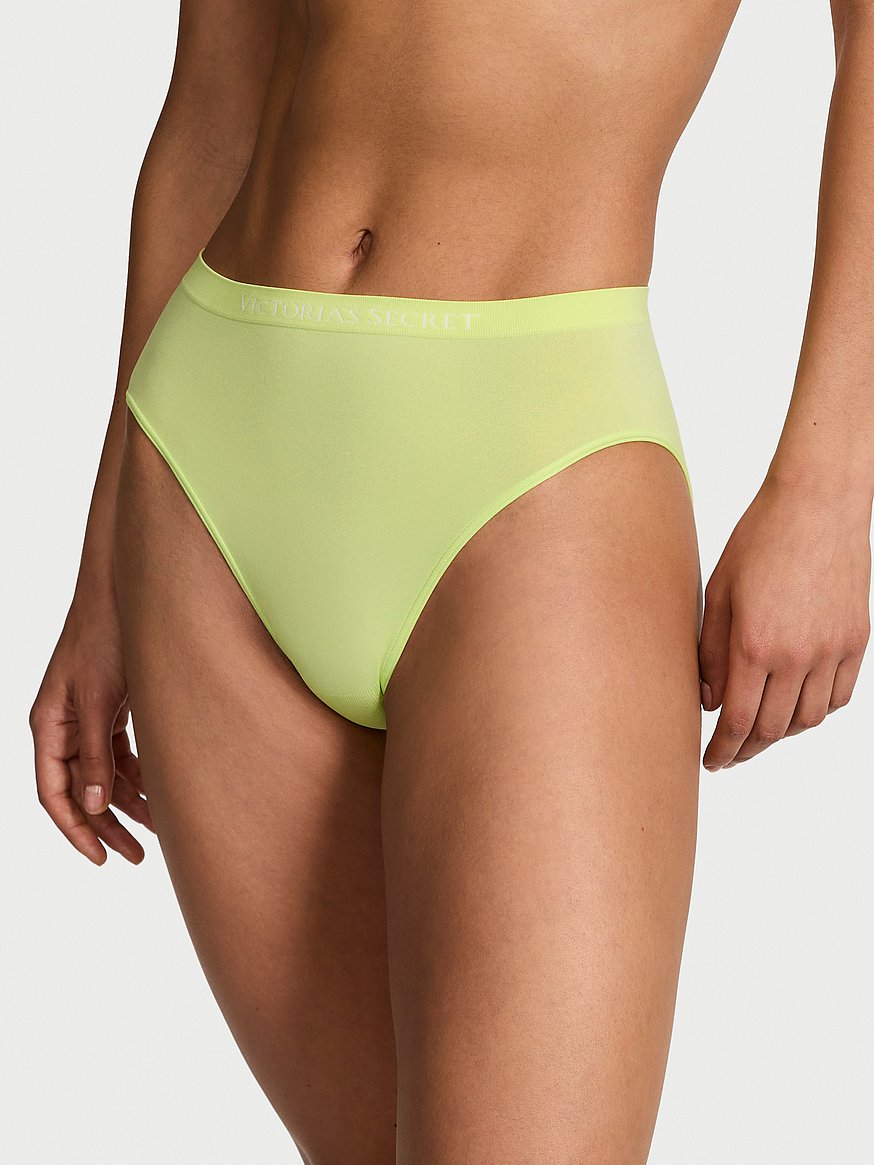Seamless High-Leg Brief Panty