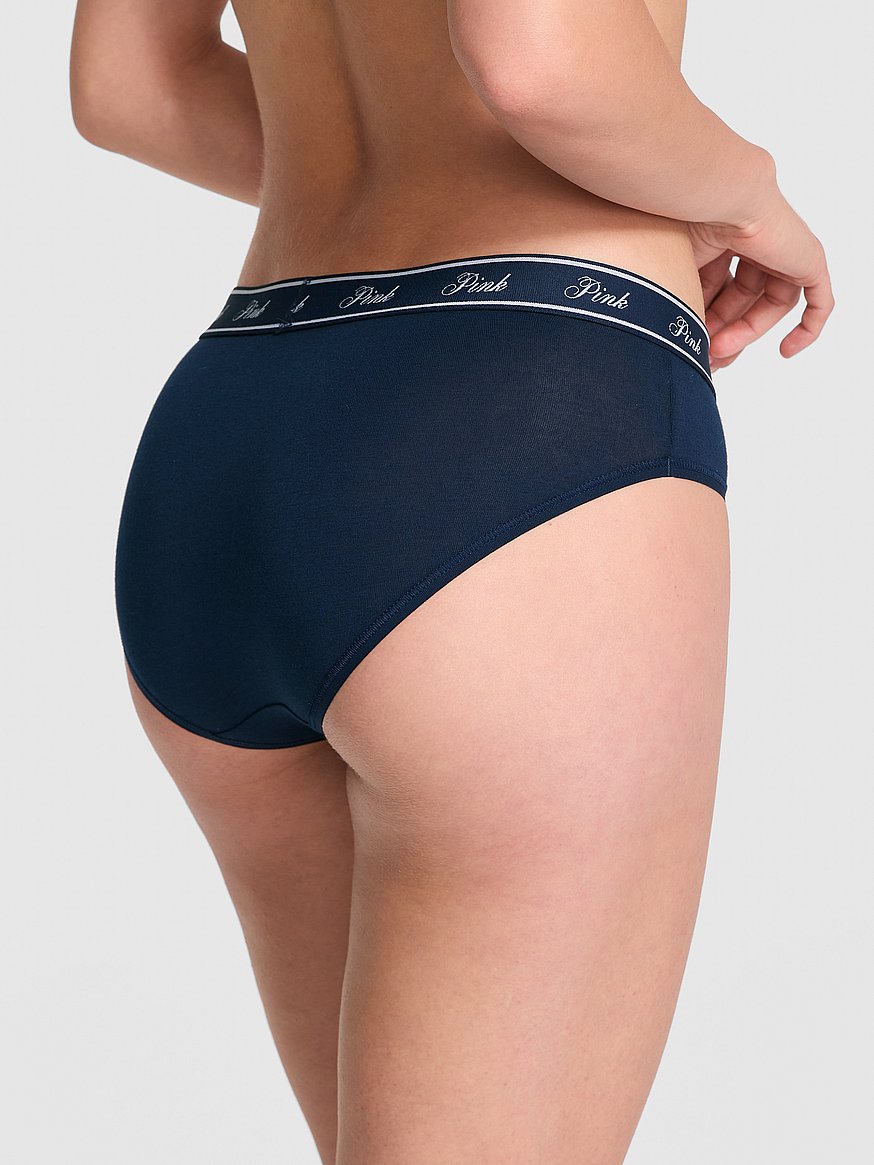 Logo Cotton Hiphugger Panty
