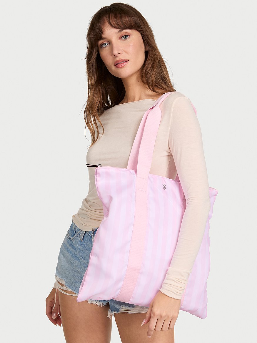 Buy Packable Tote Bag, Heritage Stripe - Order Bags online