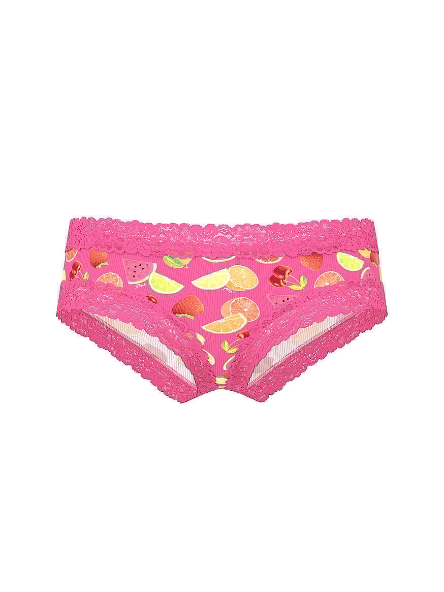 Wink Lace-Trim Cheeky Panty