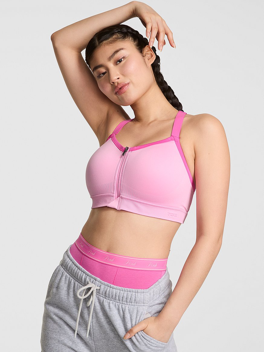 Seamless Air Front-Close High-Support Sports Bra