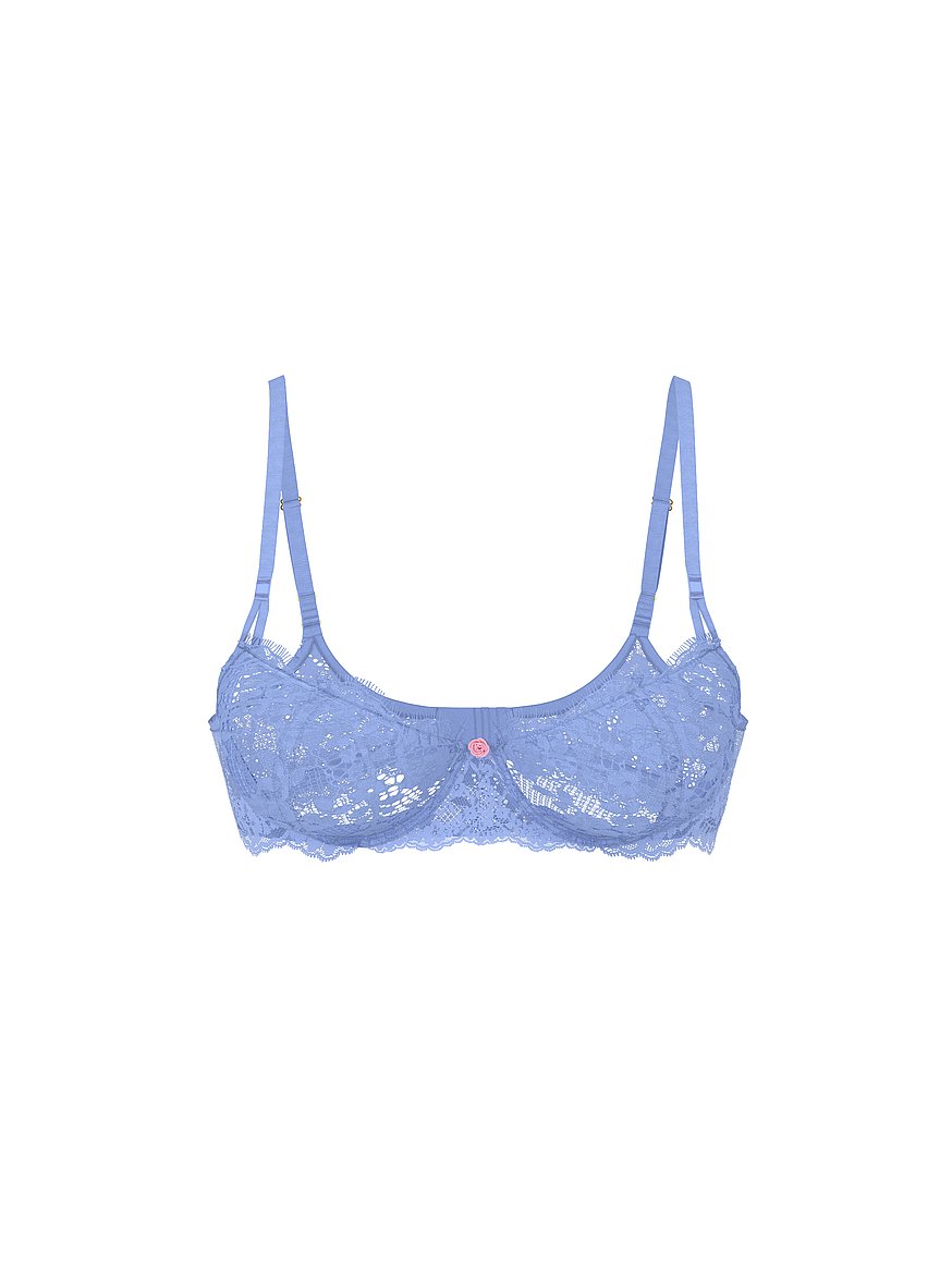Wicked Unlined Lace Balconette Bra