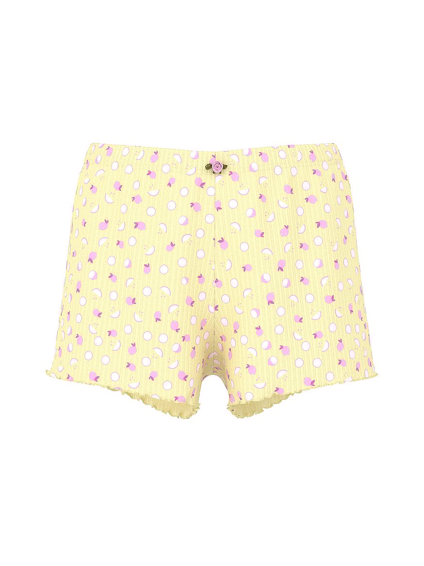 Drop Needle Pointelle Shorts