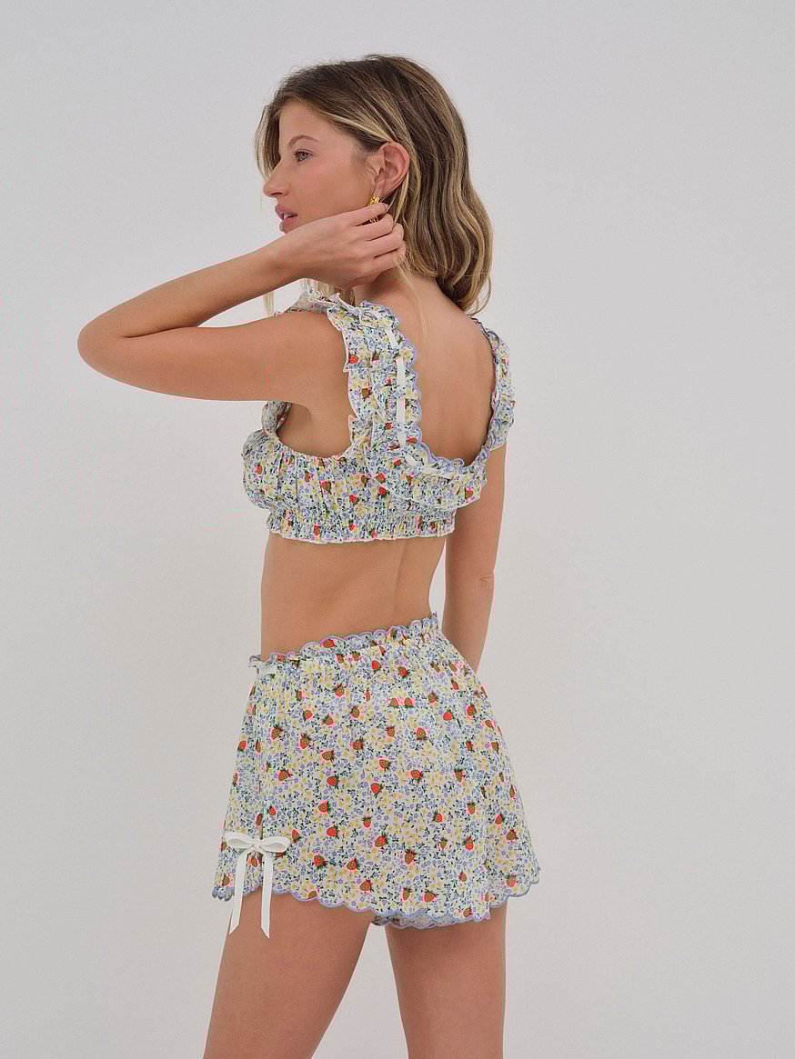 Buy Strawberry Kiss Shorts, Multi - Order Pajama Bottoms online