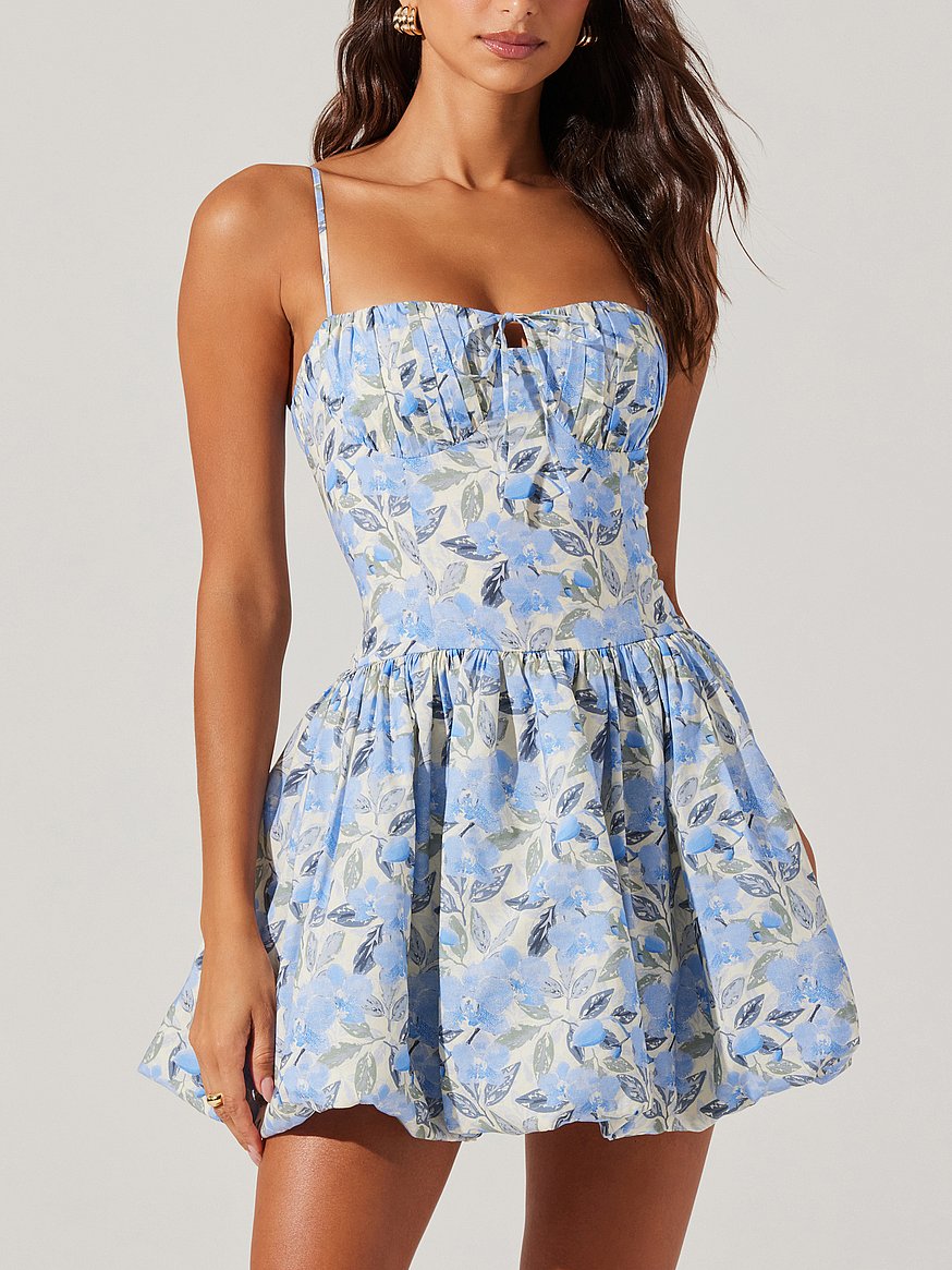 Buy Larissa Dress, Blue Floral - Order Dresses online - Victoria's Secret US