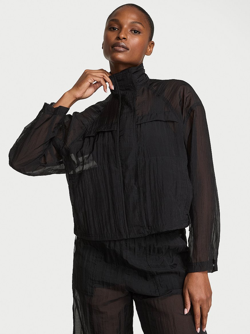 Buy VSX Sheer Ripstop Jacket, Black - Order Jackets & Outerwear