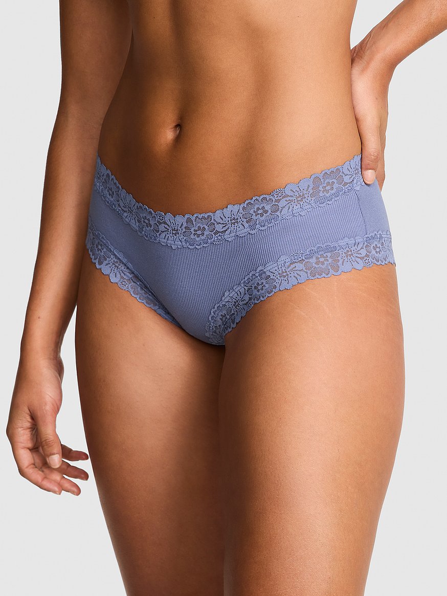 Wink Lace-Trim Cheeky Panty