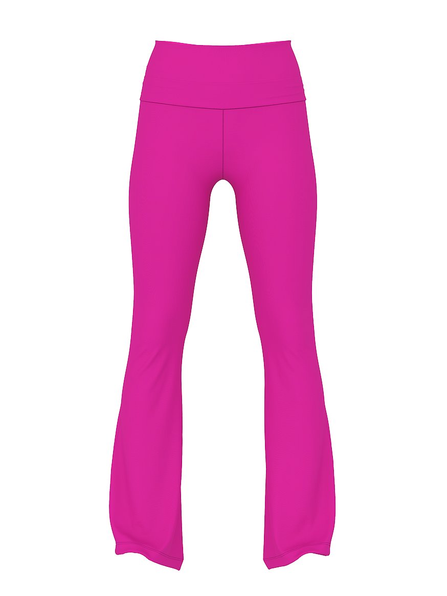 Buy All-Day Cotton™ Foldover Flare Leggings, Pink Fire Shine