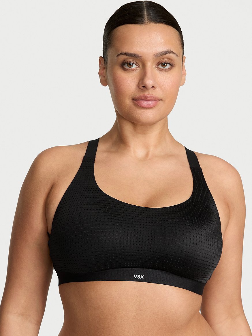 Buy VSX Lightweight Mesh 2.0 Sports Bra, Black - Order Sport Bras