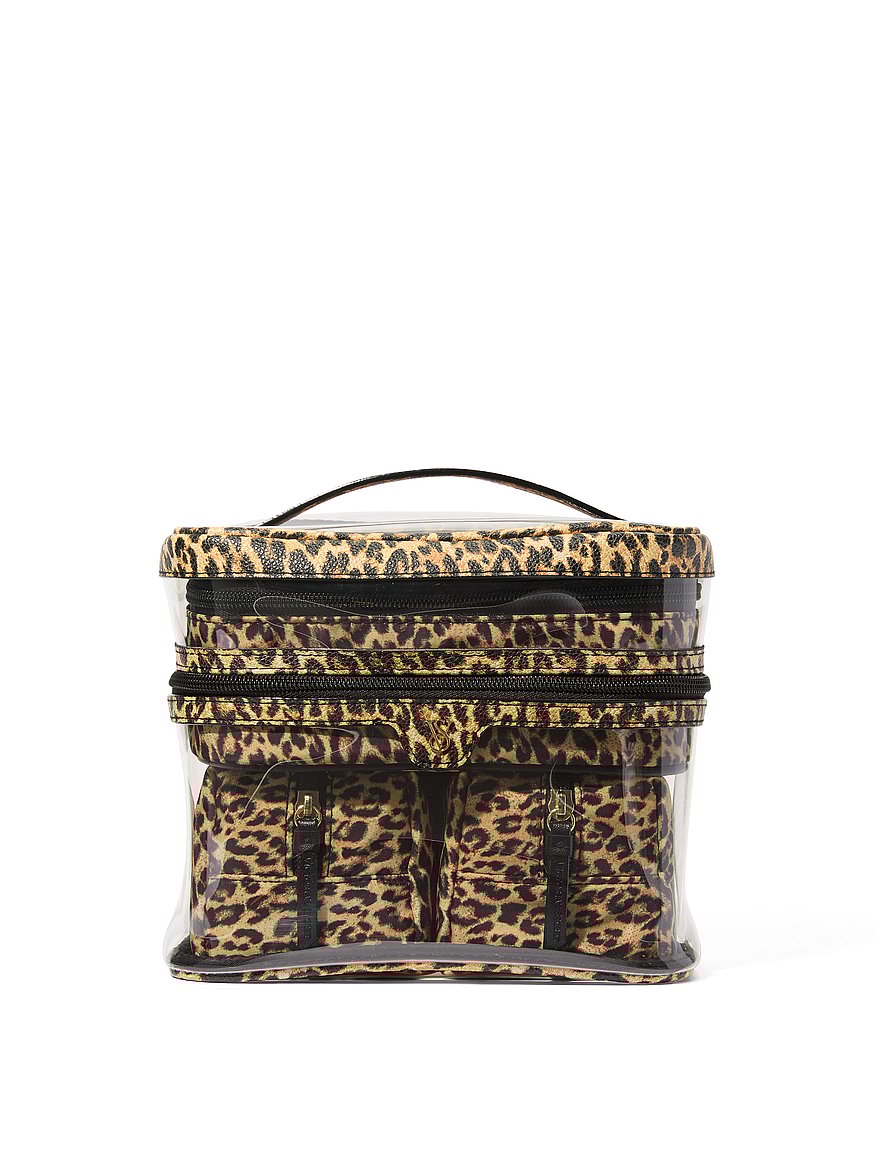 Buy 4-Piece Makeup Bag Set, Leopard Order Cosmetic Cases online