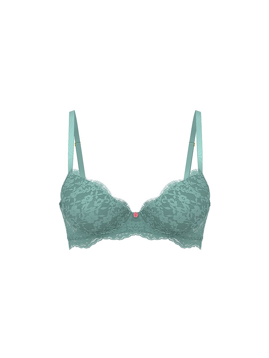 Lace Lightly Lined Classic Coverage Demi Bra
