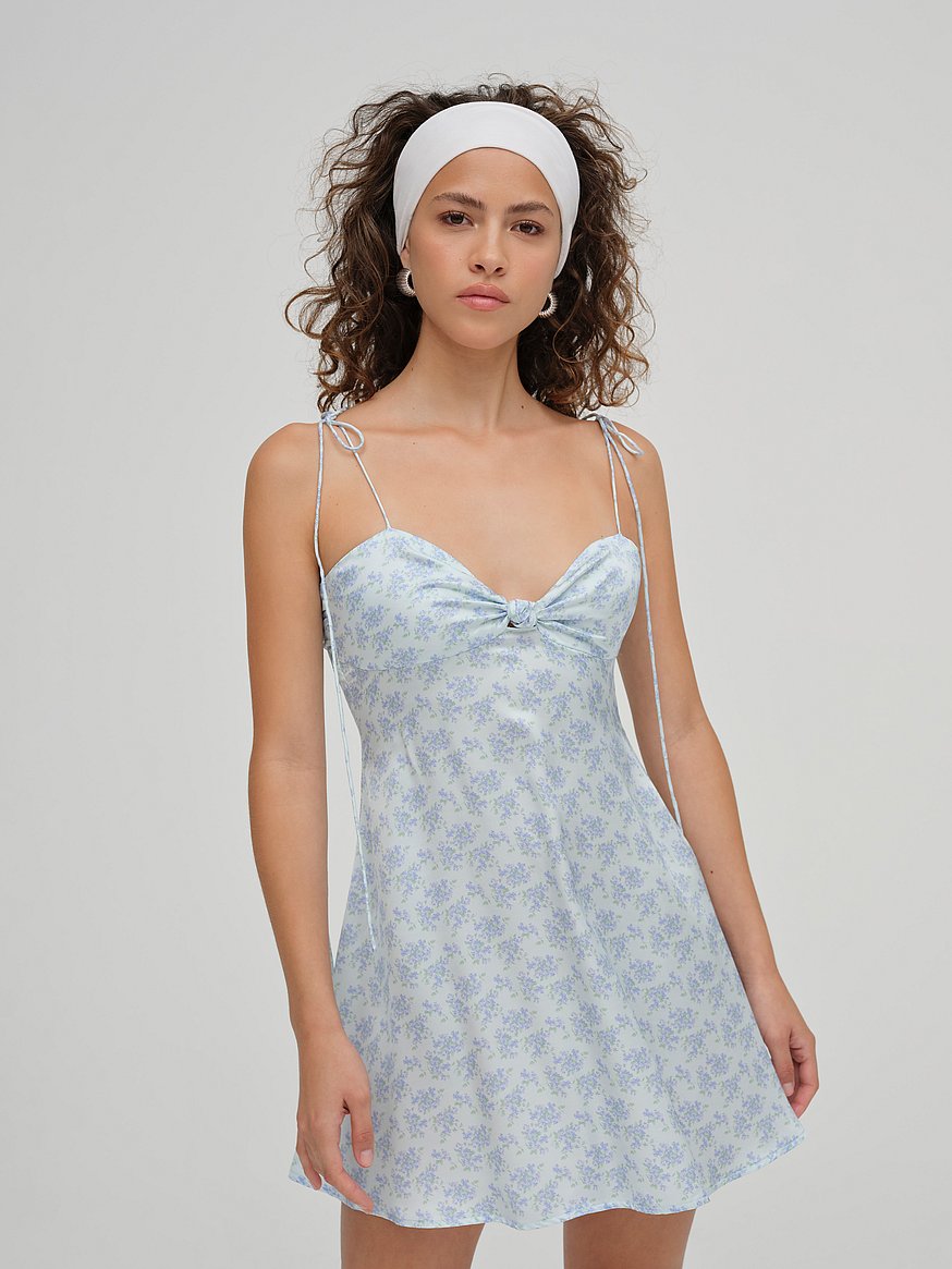 Buy Adira Mini Dress, Blue - Order Dresses online - Victoria's Secret US