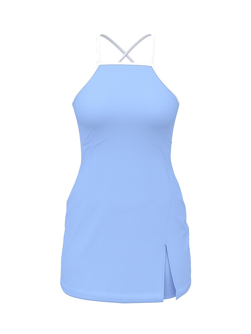 bodycon sporty dress Contrast A-Line Athletic Dress Navy  Clothe Boutique