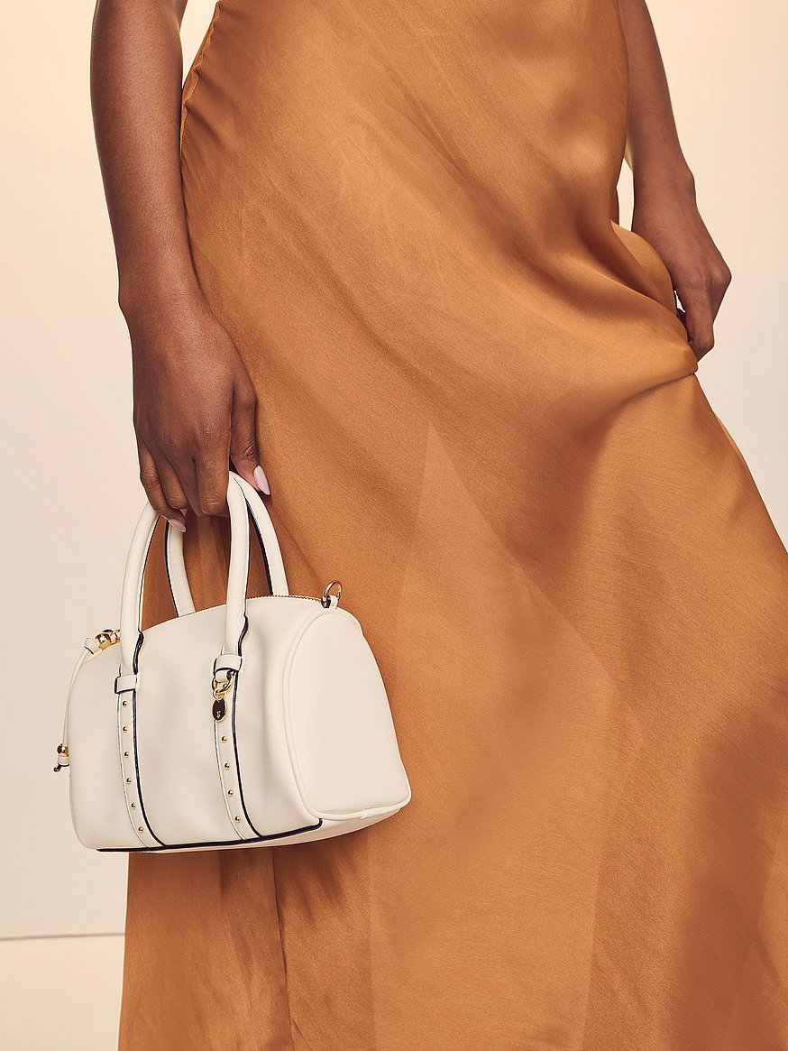 Buy Legend Mini Duffle Bag, Swan Studs - Order Bags online