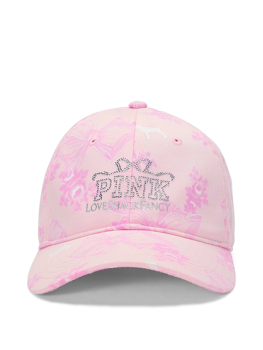 Buy PINK x LoveShackFancy Baseball Hat, Beaux Icons - Order  display picture 2