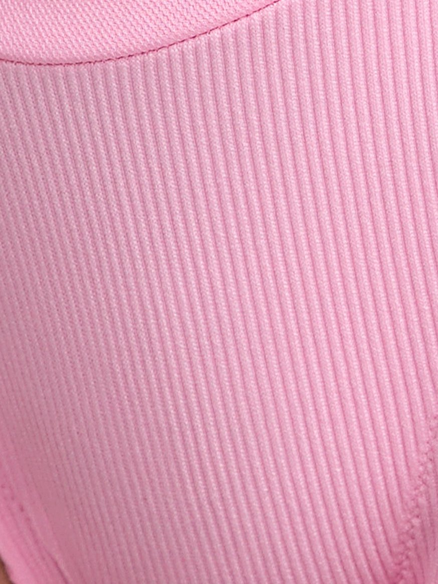 Seamless High-Leg Thong Panty