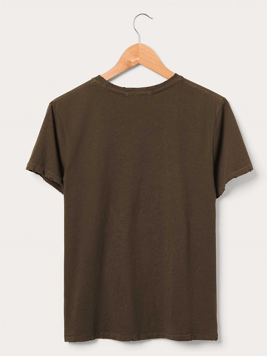 Buy Cleveland Browns MVP Vintage Tee, Dark Chocolate - Browns