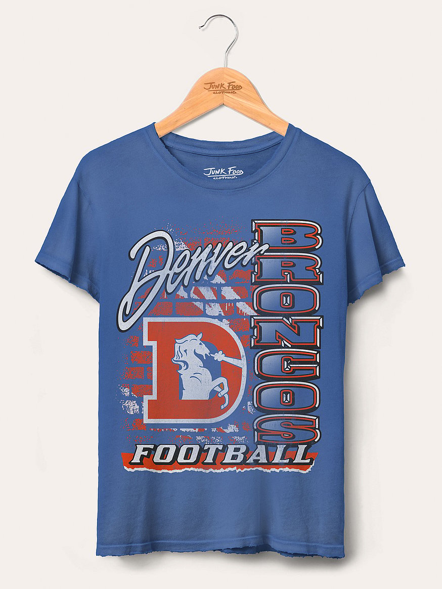 Buy Denver Broncos MVP Vintage Tee, Liberty - Broncos - Order Tops