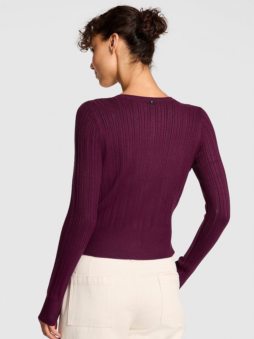 Button-Down Knit Cardigan