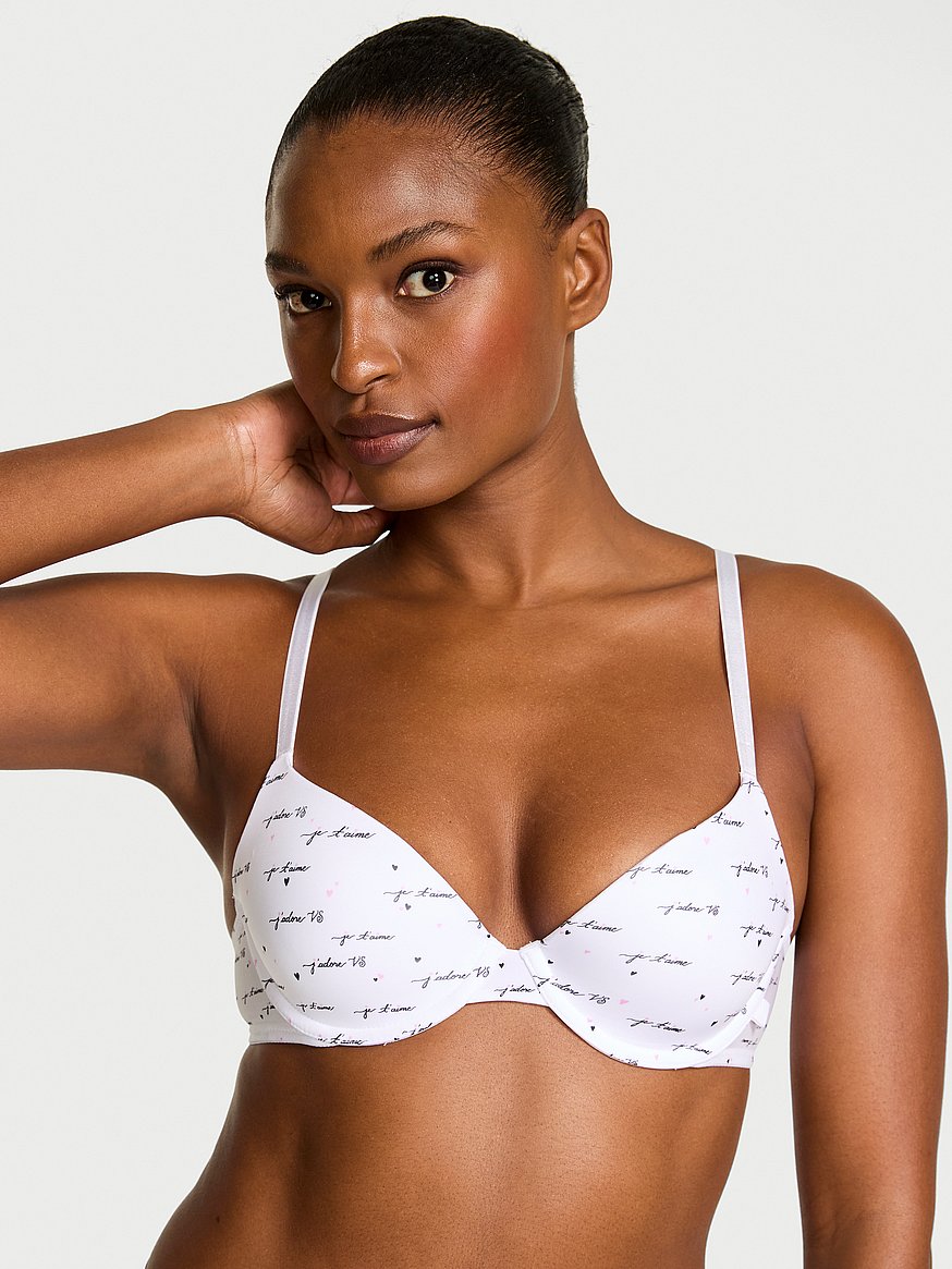 Sexy Tee Smooth Lightly Lined Demi Bra
