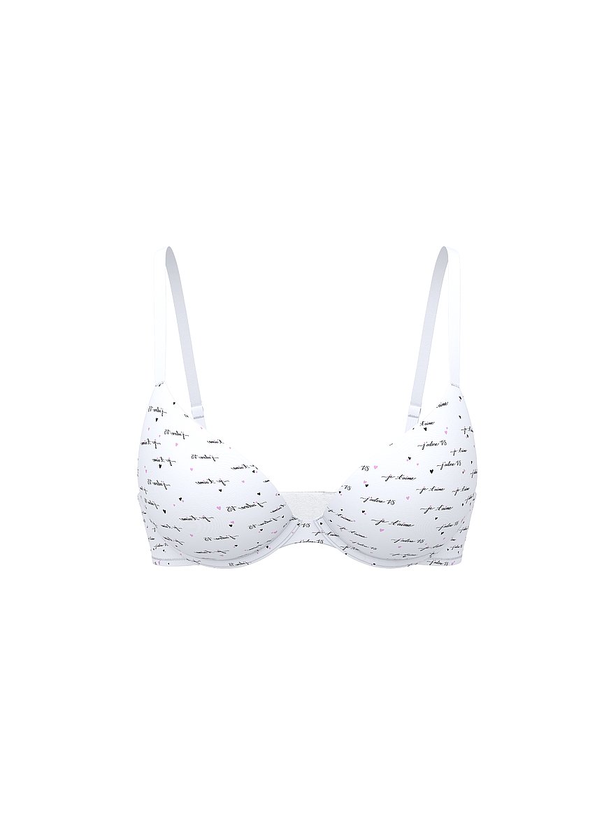 Sexy Tee Smooth Lightly Lined Demi Bra