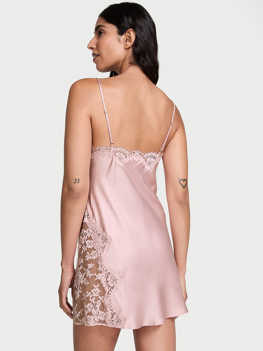 Dare to Dream Lace & Satin Slip