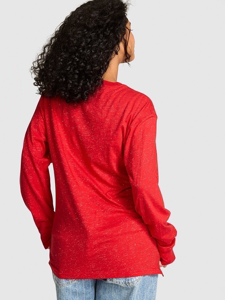 Campus Cotton Long-Sleeve Tee